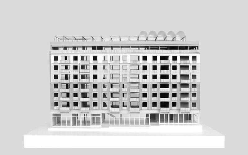 1 330 Wohnhaus Volta Nord Modellfoto Präsentation 2